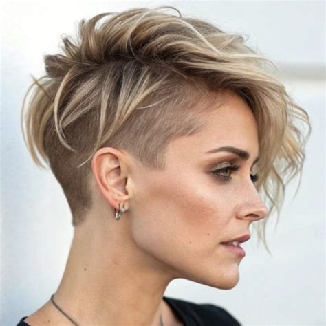 Side Shave Haircut