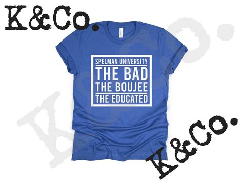 Buy Spelman Bad Boujee Ed Svg | Alumna Svg | HBCU Svg | Homecoming ...