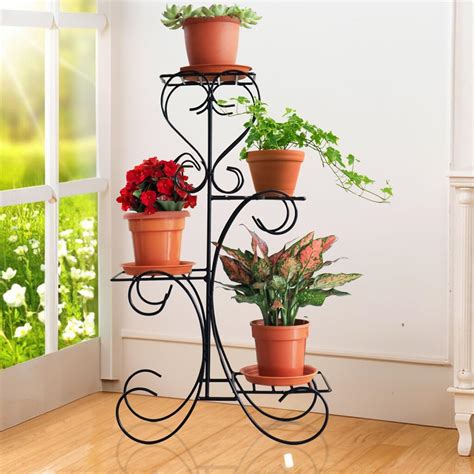 TrustBasket Unicorn Planter Stand (White)-Planter stand,Flower Pot ...