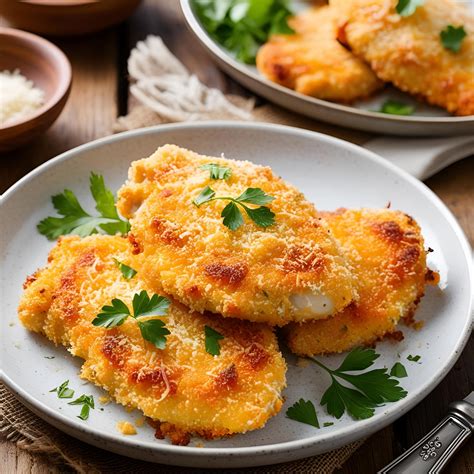 Crispy Parmesan Chicken Cutlets Recipe | Cheff Recipes