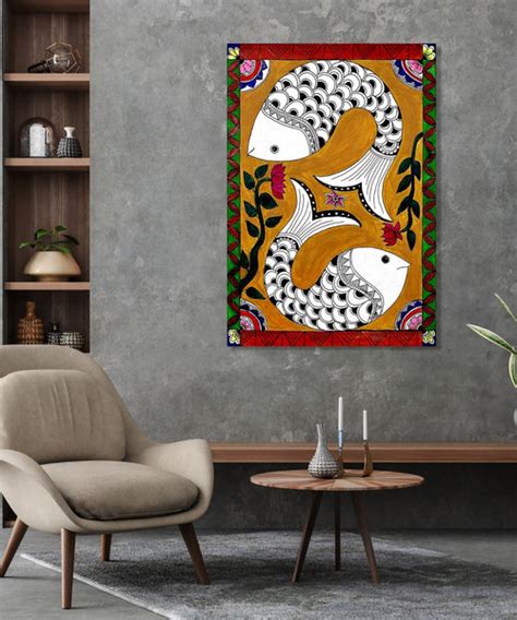 Tree Flower Wall Paintings Online - Abstract Wall Art | Craftico – CRAFTICO