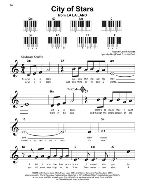 Is City Of Stars Easy On Piano | INS.