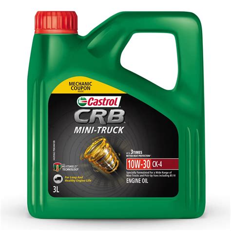 Castrol CRB MINI-TRUCK 10W-30 CK-4 Diesel Engine Oil for Mini-Trucks ...