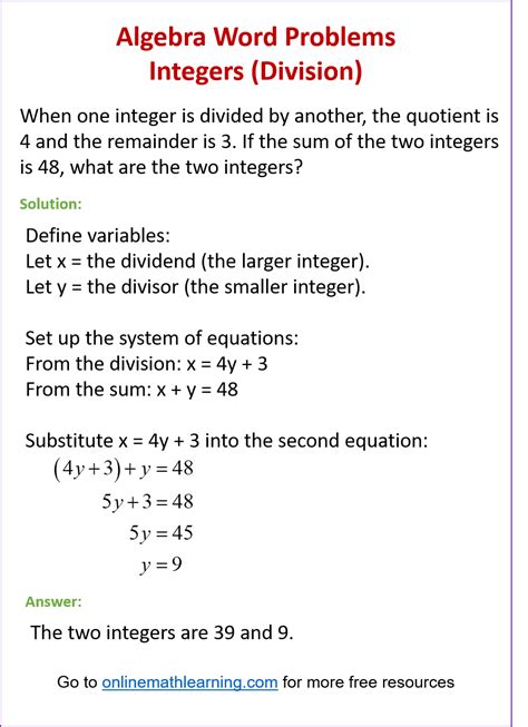 Integer Math Problems 的图像结果