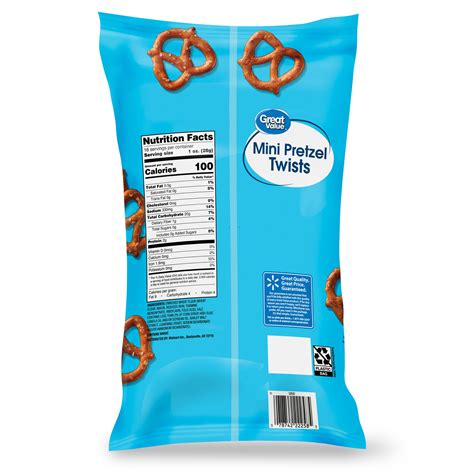 Pretzels Nutrition Facts