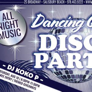 Dancing Queen Disco Party ft. DJ Koko P, Surfside Salisbury Beach, 10 ...