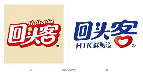 回头客食品换LOGO！变蓝了？_产品