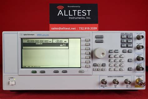 E8257D Agilent Keysight | PSG Analog Signal Generator | Alltest ...