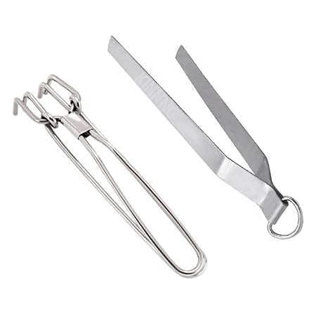 Buy JAGMOOLYA Products Stainless Steel Tong Pakkad Tong Kitchen Roti ...