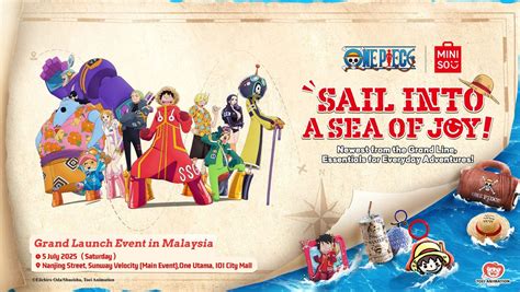 MINISO | Malaysia One Piece Special Fan Event, Nanjing Street, Sunway ...