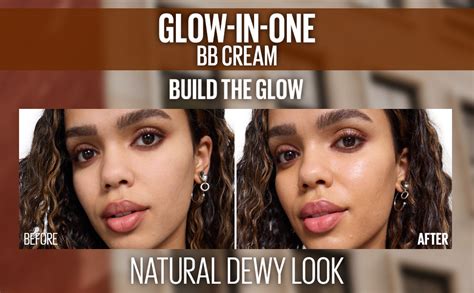 Maybelline New York Fit Me Glow BB Cream, SPF 50 + 24H Hydration With ...