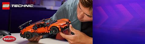 LEGO Technic Bugatti Chiron Pur Sport Hypercar - Race Car Toy - Vehicle ...