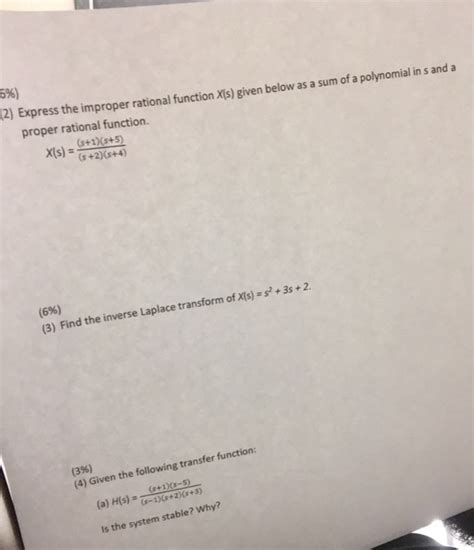 Image result for What Is a Improper Rational Function