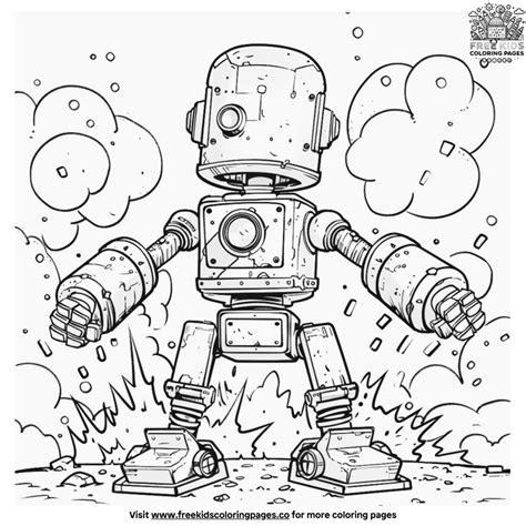 Image result for Army Robot Coloring Pages