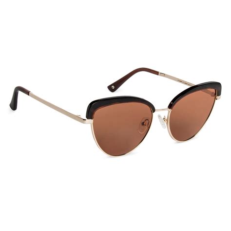Buy Gold Brown Full Rim Cat Eye John Jacobs JJ Tints JJ S13087-C1 ...