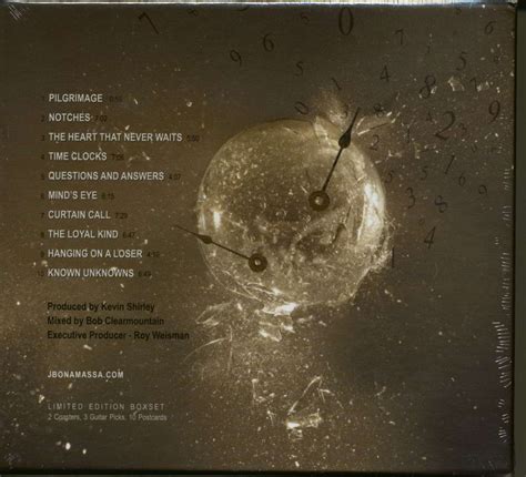 Joe Bonamassa CD: Time Clocks (Limited Edition CD Boxset) - Bear Family ...