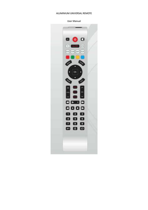 How to Program a Anko Universal Remote Control 的图像结果