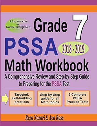 Buy Grade 7 PSSA Mathematics Workbook 2018 - 2019: A Comprehensive ...