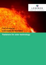 Hexagonal nut - DIN 934 - Lederer - stainless steel / threaded