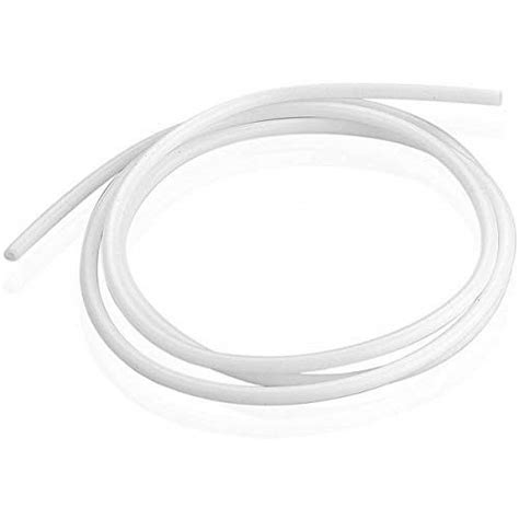 PTFE 3x4mm White Teflon Tube for 3mm 3D Printer Filament - 1 Meter