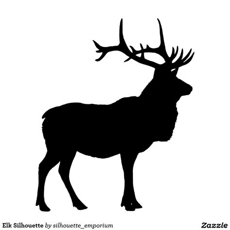 Elk Clip Art Black White