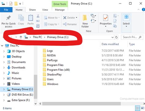 How to Get to File Explorer Navigation 的图像结果