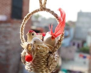 Multiweb Artificial Small Birds For Balcony Decorative Showpiece - 6 cm ...