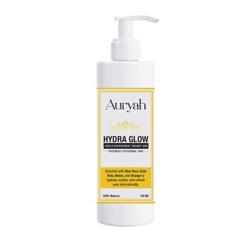 Hydra Glow Face Wash – Auryah