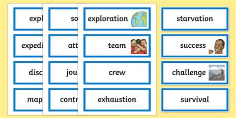 Australian Early Explorers Word Cards-Australia - Twinkl