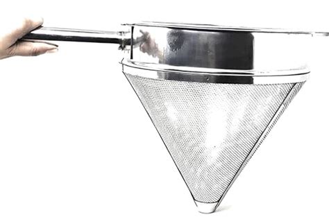 Soup Channi Stainless Steel Pointed Conical Cone Tomato Gravey Cone ...