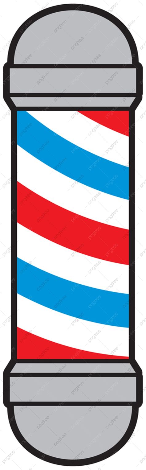 Barber Shop Pole Clipart Vector, Vector Barber Shop Pole Vector Icon ...
