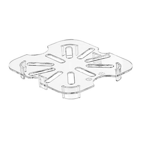 GastroPlast GN 1/6 Polycarbonate Gastronorm Strainer Price