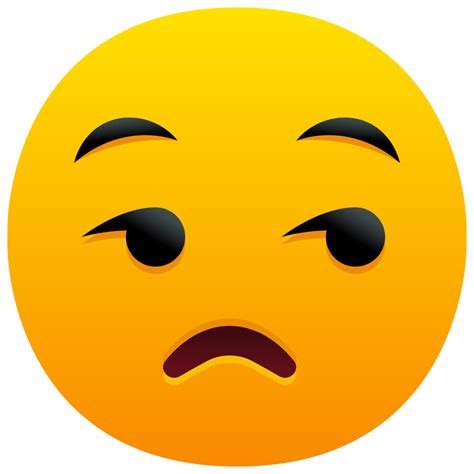 Sarcastic, emoji, emoticon, feeling, face, boring icon - Download on Iconfinder