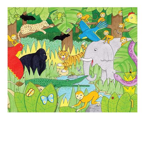 Our Jungle With A Fold-Out Jungle Surprise! | Buy Online at Toycra