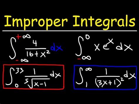 Improper Integrals Video Lecture - Mathematics Optional Notes for UPSC