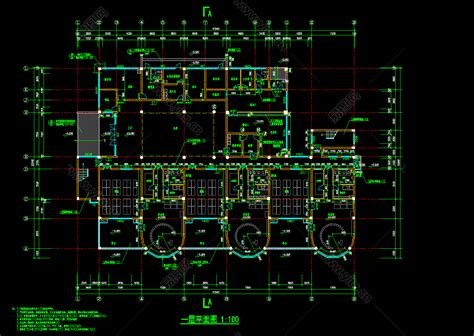 中小学幼儿园CAD建筑设计CAD施工图|3D|Architecture/Interior|triedless_Original作品-站酷ZCOOL