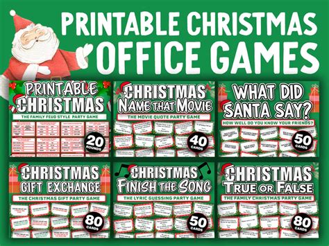 Christmas Office Games