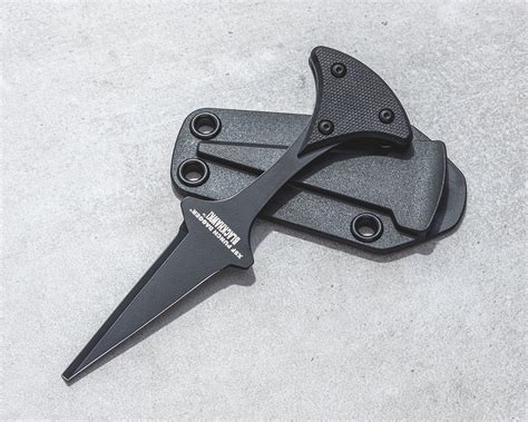 BLACKHAWK! XSF Punch Dagger 3.85" BESH Wedge Blade, Black G10 Handles ...