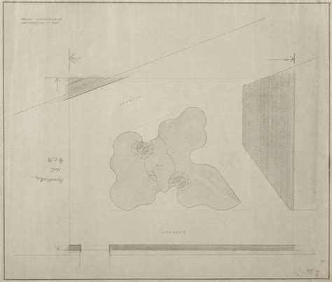 Ludwig Mies van der Rohe. Glass Skyscraper Project (Floor plan). 1922 ...