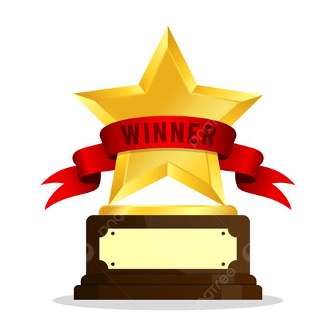Gold Star Winner Clipart
