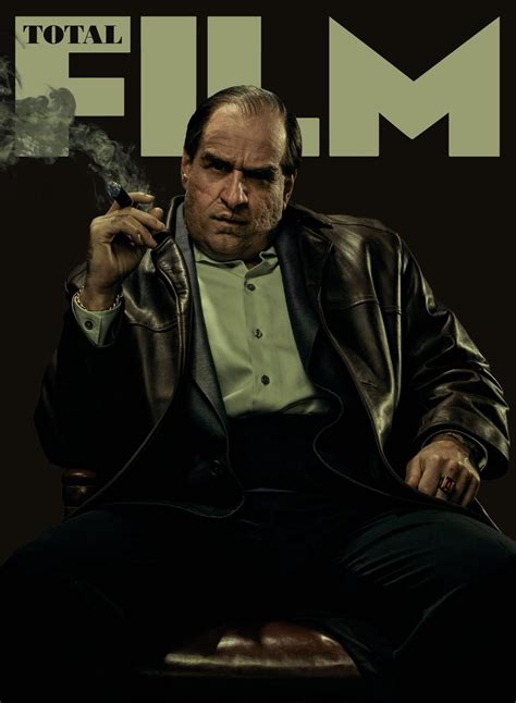 oswald cobblepot on the cover of total film for the penguin promo in ...