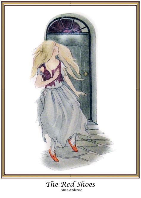 THE RED SHOES | Fairytale art, Artsy illustration, Andersen's fairy tales
