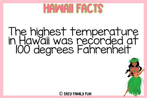 Amazing Facts About Hawaii [Free Fact Cards] - Easy Family Fun- Print ...