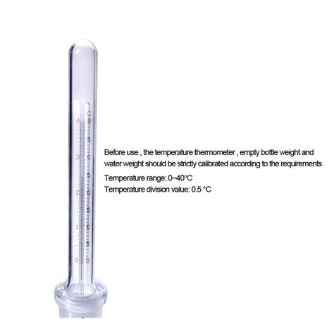 Buy Specific Gravity Bottle Pycnometer Glass Density Bottle Lab ...