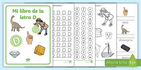 Cuadernillo: La letra D- Guía de trabajo