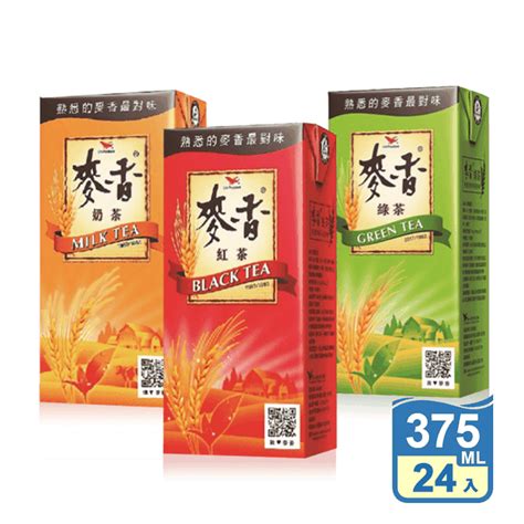 【統一】麥香經典紅茶任選375ml (麥香紅茶/麥香奶茶/麥香綠茶) 飲料 － 生活市集