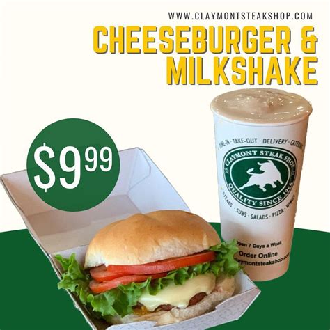 Claymont Steak Shop menus in Newark, Delaware, United States