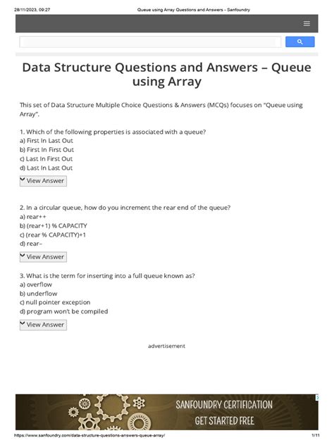 Image result for Array Questions