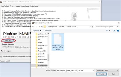 Image result for Nokta Makro Simplex Software Update