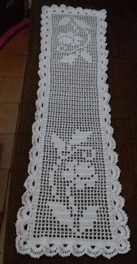 Image result for Filet Crochet Table Runner Patterns